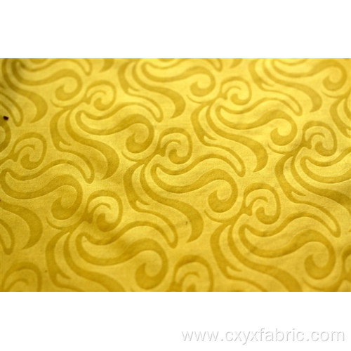 embossed polyester dyed fabric